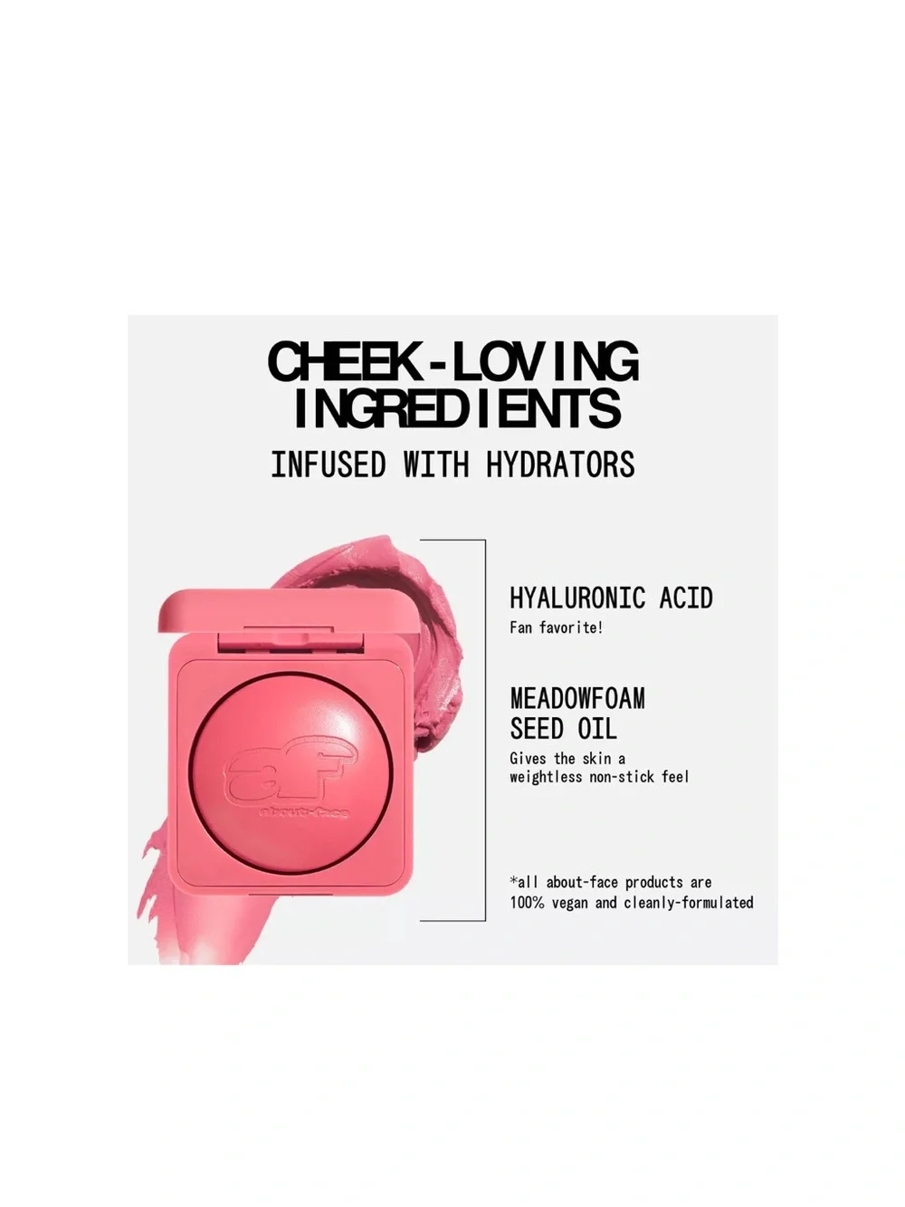 ✨ About-Face Cheek Freak Blush Balm | Laid | Full Size | New in Box